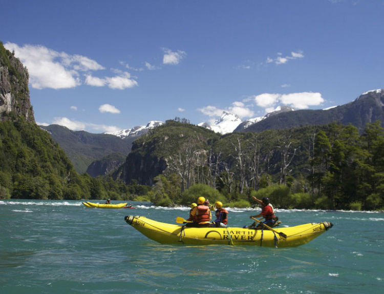 kayaking and rafting adventures in South America