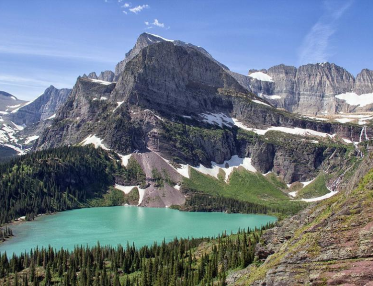 USA camping spots with lake views and mountain scenery