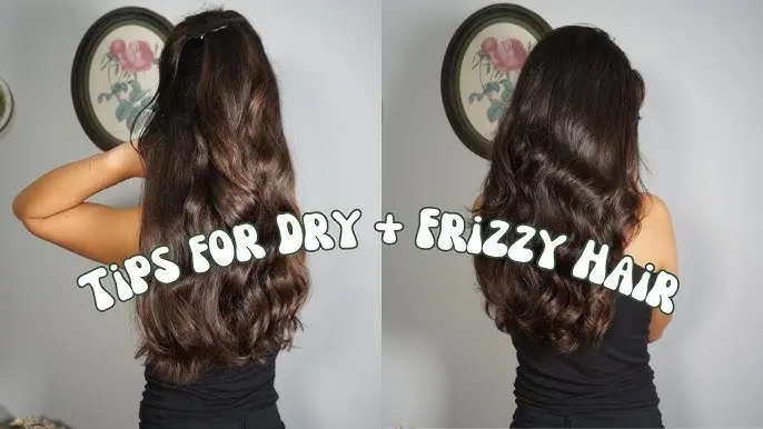 best hair care routine for dry and frizzy hair in winter