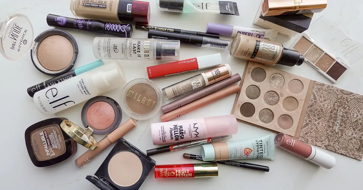 best drugstore makeup products for beginners kit