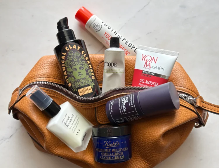 daily skincare routine for men with dry flaky skin