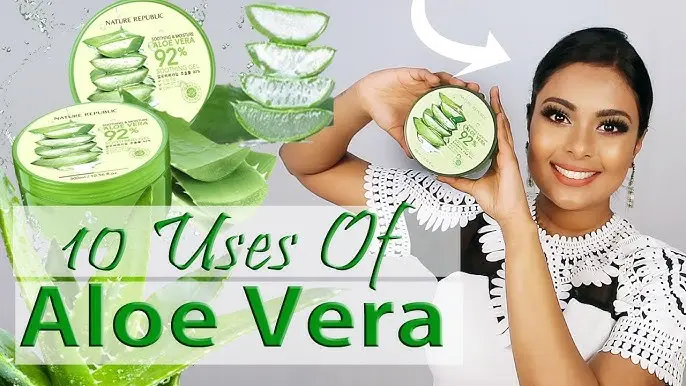 benefits of aloe vera gel for skin and hair
