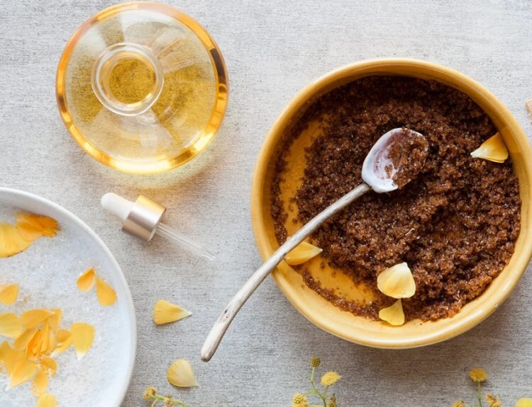 homemade scrubs for exfoliating sensitive skin safely